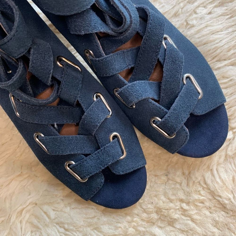 Jeffrey Campbell Salazar Shooties Blue Size 10 - Picture 7 of 13